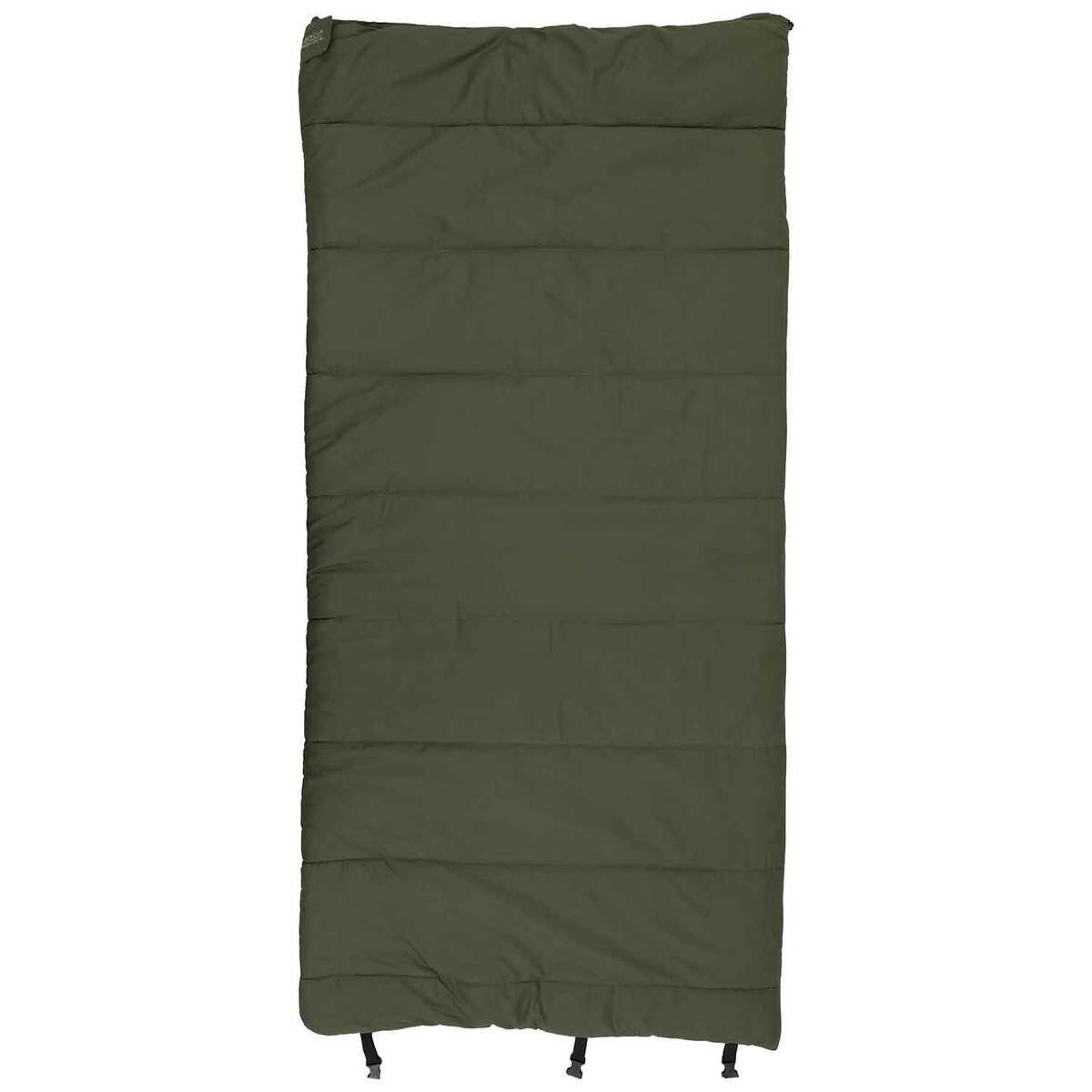 Cedar Ridge Silverthorne 5F Degree Regular Rectangular Sleeping Bag - Green