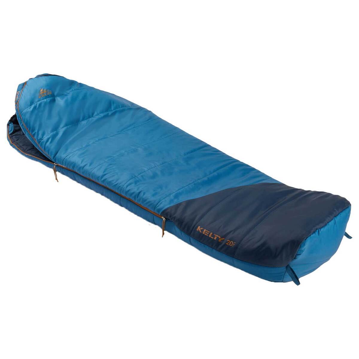 Kelty Mistral 20F Degree Long Mummy Sleeping Bag - Dark Blue/ Pageant Blue