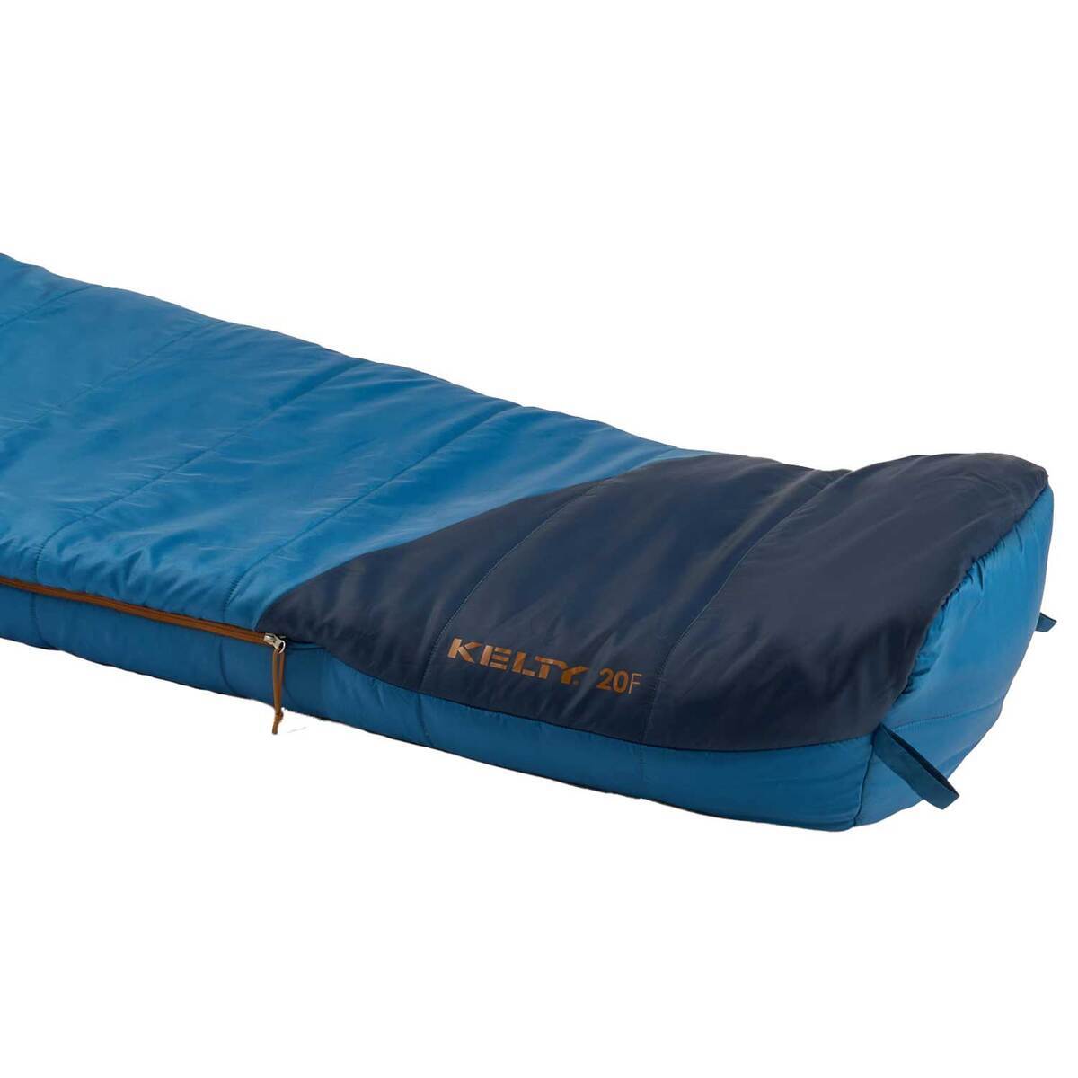 Kelty Mistral 20F Degree Long Mummy Sleeping Bag - Dark Blue/ Pageant Blue