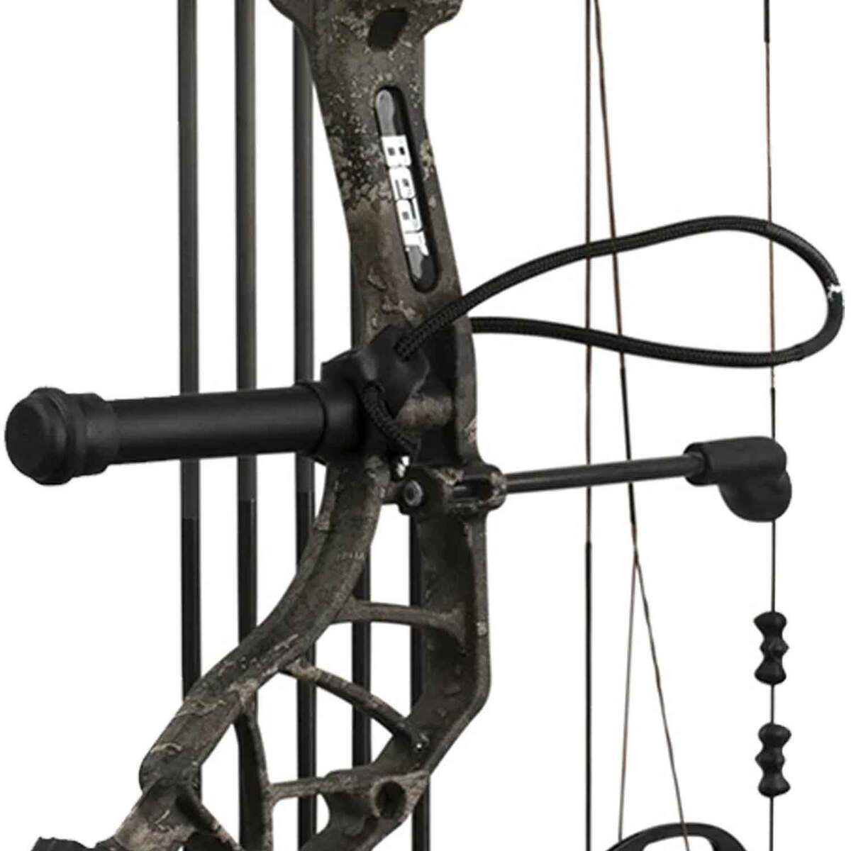 Bear Archery Legit 10-70lbs Right Hand True Timber Strata Camo Compound Bow - RTH Extra Package