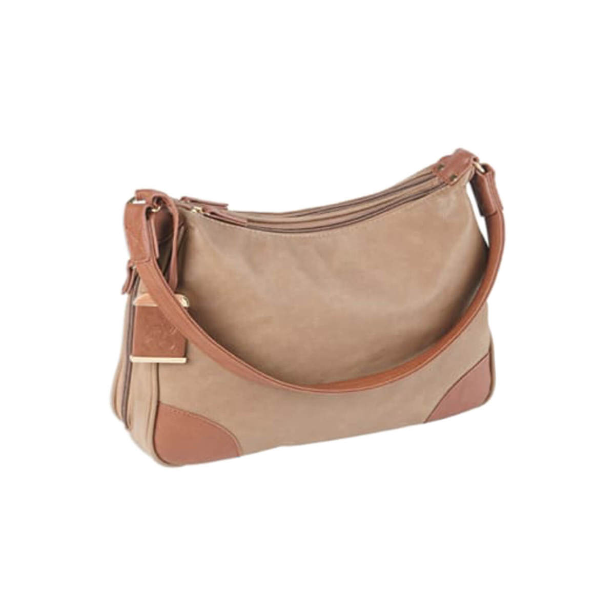Bulldog Tactical Hobo Concealed Carry Handbag With Holster - Taupe