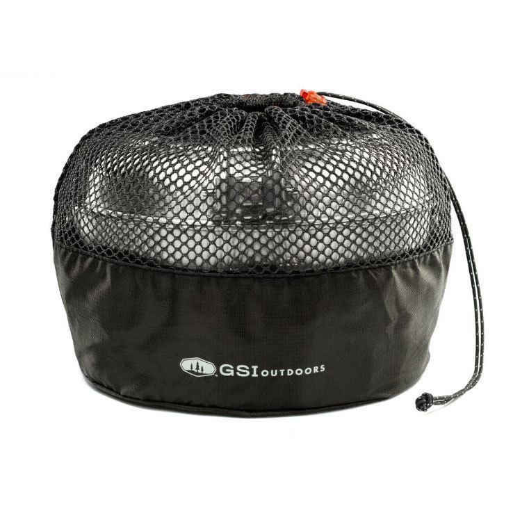 GSI Glacier Stainless Base Camper Medium Cook Set