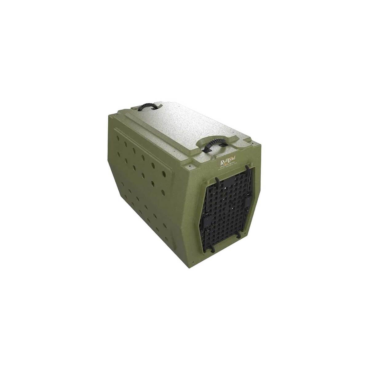 Ruff Land Single Door Dog Kennel - OD Green