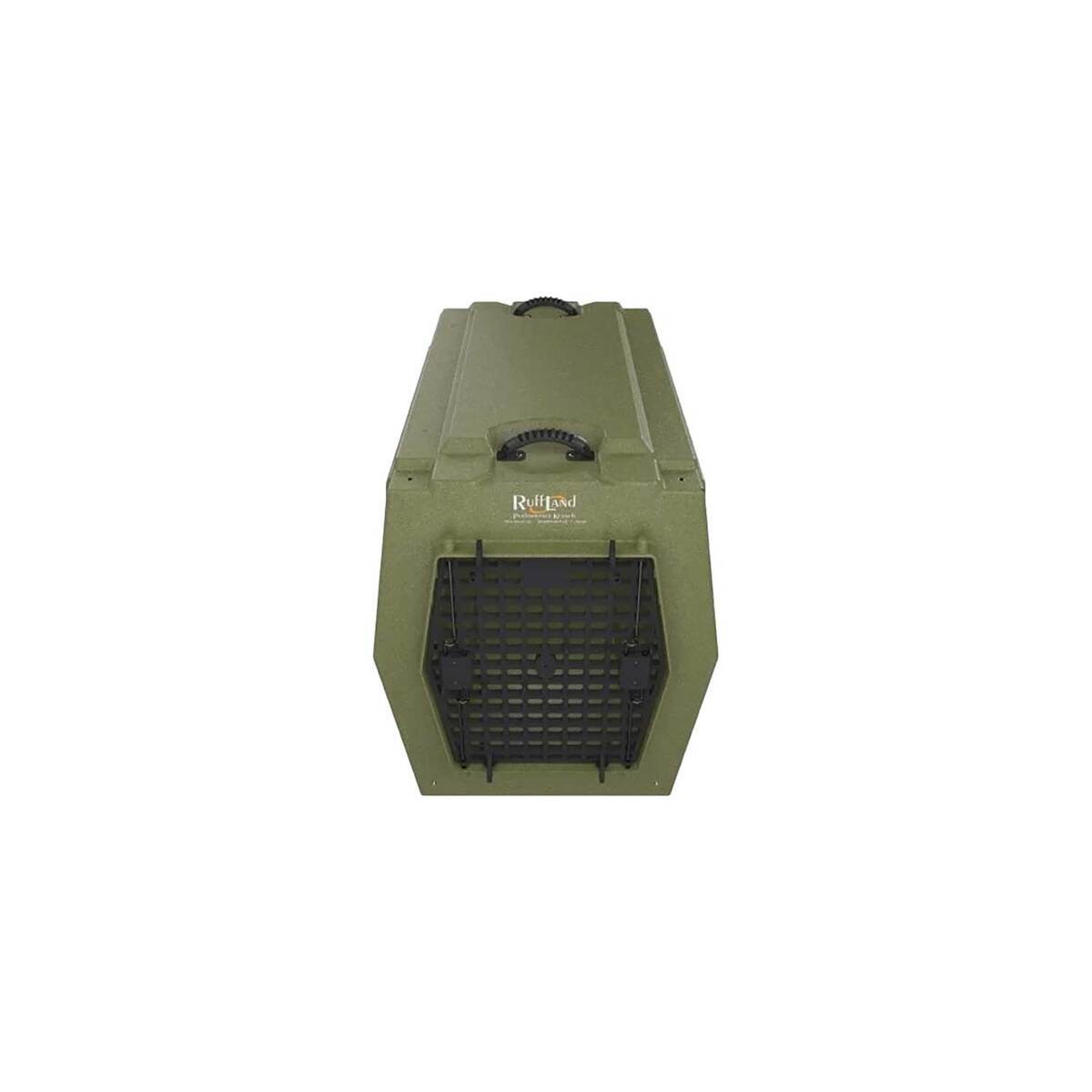 Ruff Land Single Door Dog Kennel - OD Green