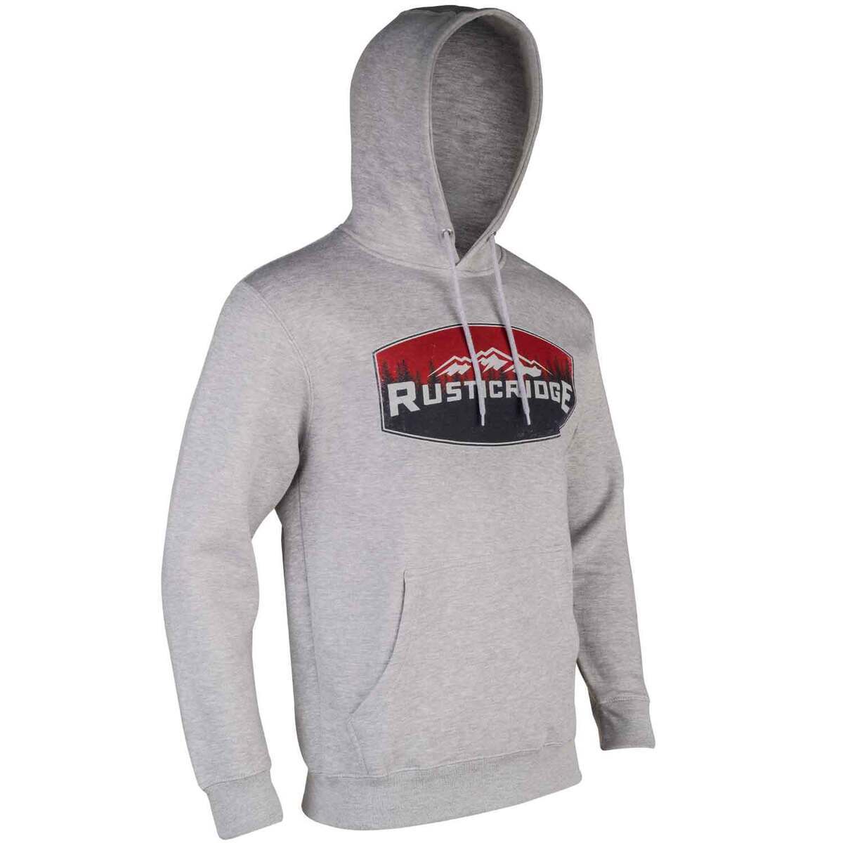 Rustic Ridge Men's Charger Logo Casual Hoodie