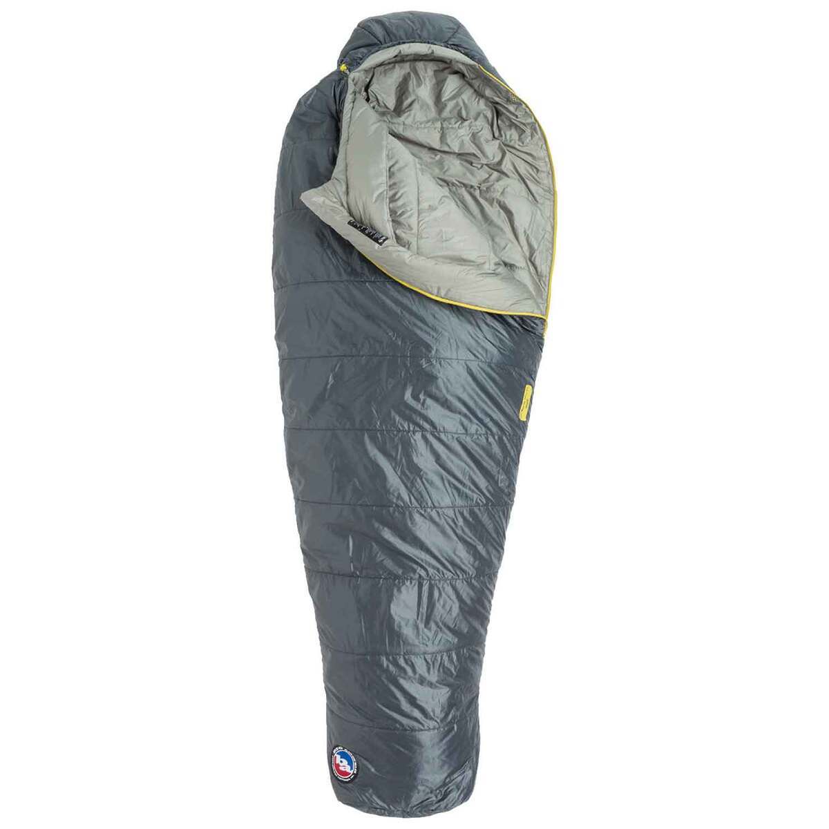 Big Agnes Anthracite 20F Degree Mummy Sleeping Bag - Slate Grey