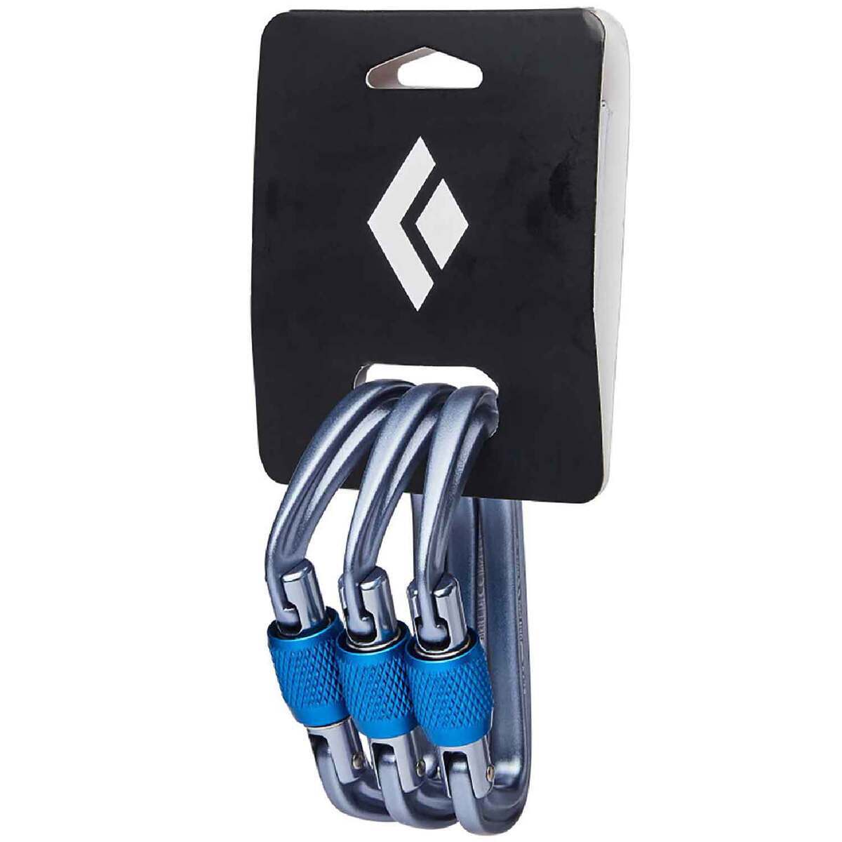 Black Diamond Hotforge Screwgate Carabiner - 3 Pack