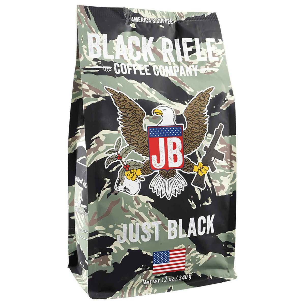 Black Rifle Coffee Company 12oz Ground Coffee Bag - Just Black Roast