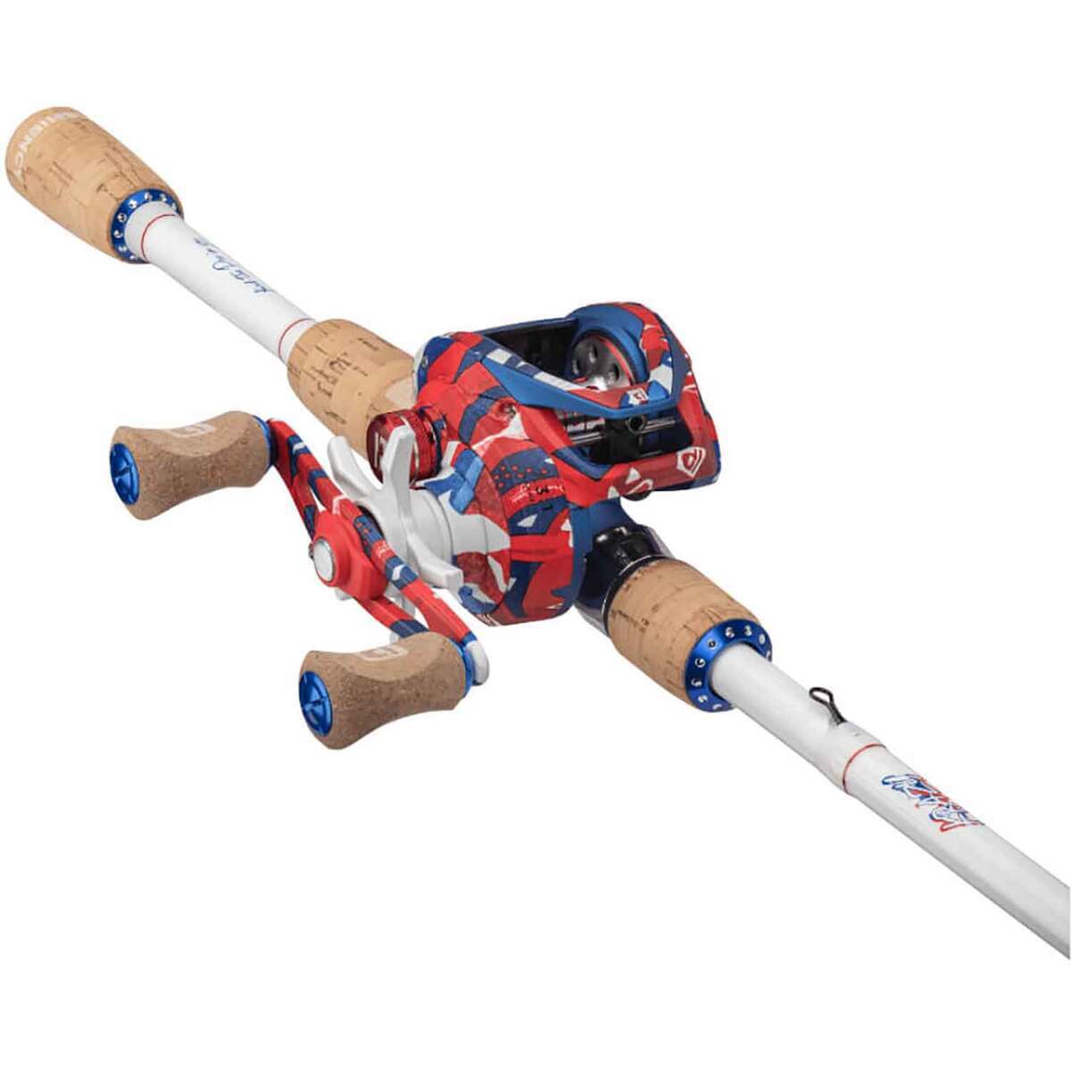 Profishiency Krazy Americana Casting Rod and Reel Combo - 7ft, Medium Heavy Power, 1pc